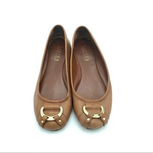 Lauren Ralph Lauren Slip On Loafer Leather 7 B